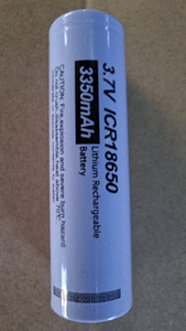 Аккумулятор ICR 18650 mah3350 (1 фото из 1)