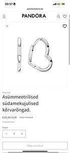 Pandora kõrvarõngad (1 foto / 1)