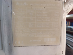 Soojuspump Alpic Air DC inverter (3 foto / 7)