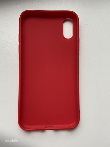 Punane ümbris iphone xr jaoks (foto #2)
