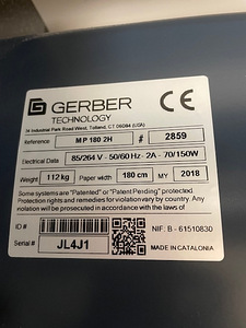 Plotter Gerber MP1802 (4 foto / 4)