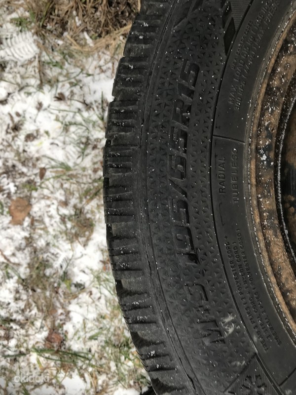 Зимняя резина на железных дисках 195 65 R15 Mazda (фото #2)