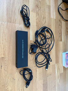 KVM Switch Techly DisplayPort/USB 2x1 Dual Head Video 4K * 3 (3 фото из 10)