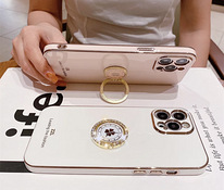 Чехол-подставка с кольцом-держателем для IPhone