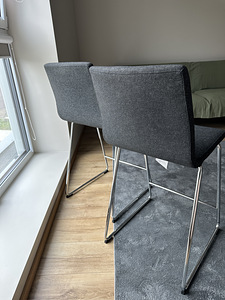 Kroomitud baaritool, Gunnared LILLÅNÄS IKEA (3 foto / 5)