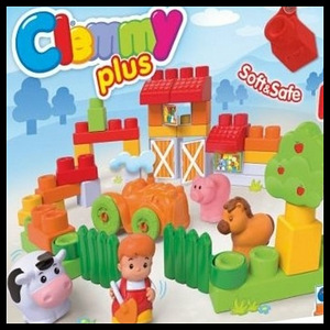 Konstruktor Clementoni Clemmy Plus Farm (10 foto / 10)