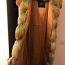 Люкс длинное пальто / жилет из меха лисы (фото #4)