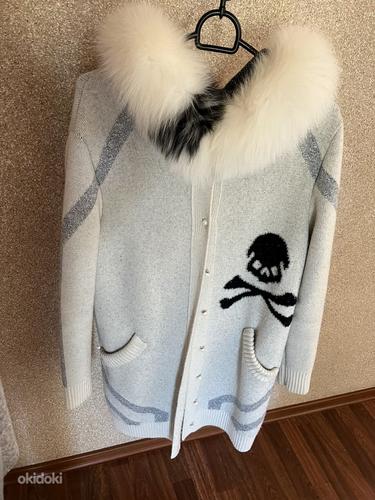 Теплый свитер в стиле Philipp Plein. Цена покупки 690 € (фото #5)