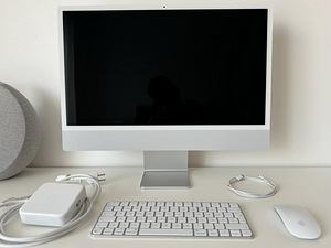Apple iMac 24" M1 8C 256GB Hõbedane / Silver (8 foto / 8)
