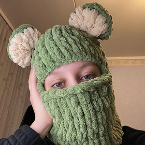 Balaclava kõrvadega, käsitöö (1 foto / 2)