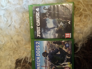 Müüa Xbox One mängud Just Cause 4 ja Watch Dogs 2 (2 foto / 2)
