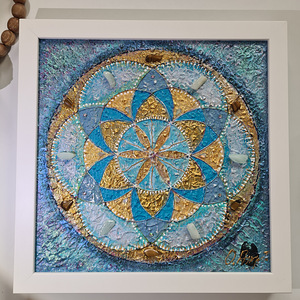 Uus hind! Mandala maal lõuendil, käsitöö (2 foto / 4)