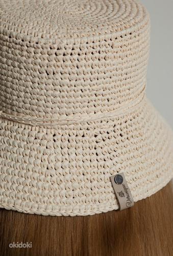 MERIMO_knKäsitsi valmistatud disainermütsid ja -kotid,rafia (foto #7)