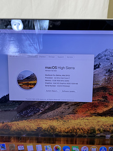 MacBook Pro 15" 2012 - Core i7 / 8GB / 512 GB (3 foto / 3)