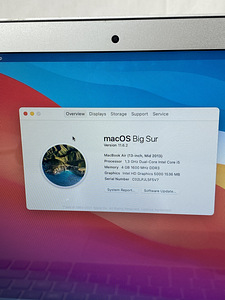 MacBook Air 13" 2013 - Core i5 / 4GB / 128GB (3 foto / 3)