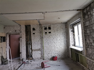 Korterite ettevalmistamine kapitaalremondiks vanarauaks. demonteerimine (1 foto / 4)