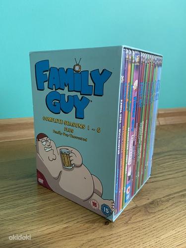 DVD-d "Family Guy" 1-6 hooaeg + lisa (foto #1)