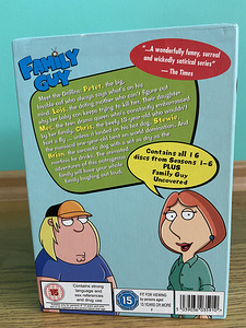DVD "Гриффины" сезон 1-6 + доп. (3 фото из 3)