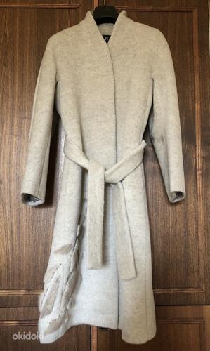 Великолепное шерстяное пальто Brand no8 размер xs (фото #1)