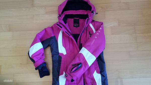 Розовая зимняя куртка Skila (фото #1)