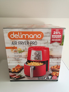 Delimano Air Fryer Pro kuumaõhufritüür (7 foto / 9)