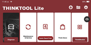 Professionaalne diagnostikaseade Thinkcar Thinktool Lite (4 foto / 10)