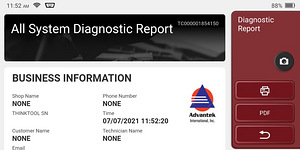 Professionaalne diagnostikaseade Thinkcar Thinktool Lite (7 foto / 10)