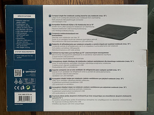 Кулер для ноутбука Gembird (Notebook culling stand) (2 фото из 2)