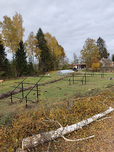 Päikesepaneelide maaraamide valmistamine ja paigaldus (7 foto / 10)