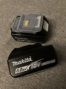 2 tk Makita Akud 6.0Ah. Uued (1 foto / 3)