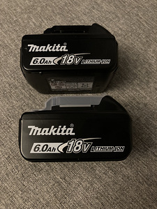 2 tk Makita Akud 6.0Ah. Uued (3 foto / 3)