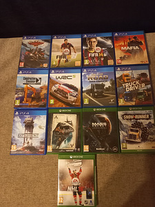 PS4 ja XBOX ONE mängud (1 foto / 1)