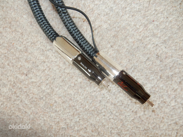 WEL RCA-кабель, серебристый, 0,5 м (фото #2)