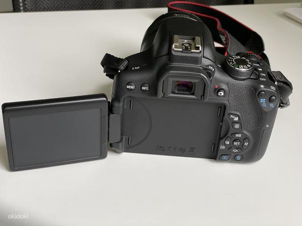 Fotoaparaat Canon 750D+18-135mm ISSTM+Canon85mm EF F1.8+kott (foto #2)