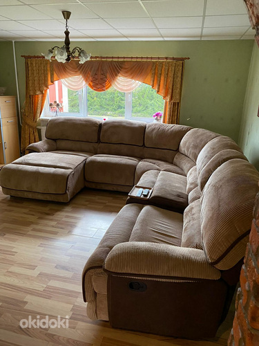 Большой и удобный угловой диван. (фото #3)