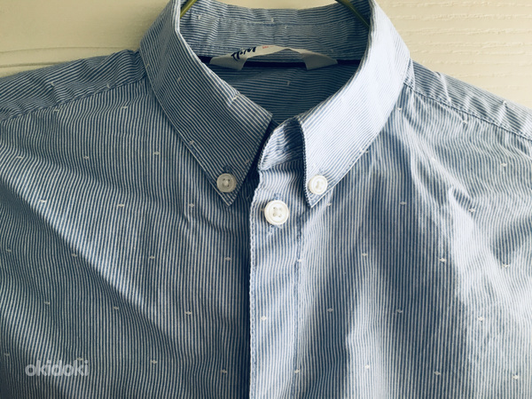 Праздничная блузка h&M для мальчика, размер 152 (фото #1)