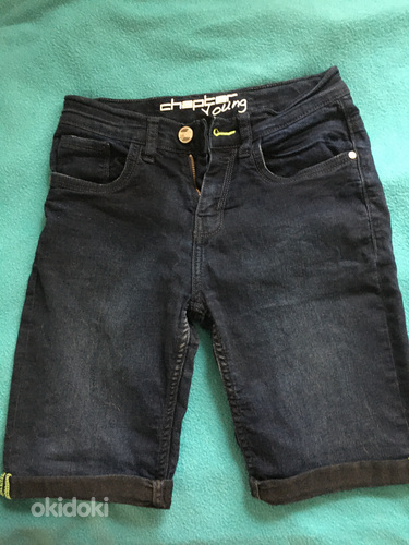 Короткие джинсы для мальчика, размер 152 (фото #2)