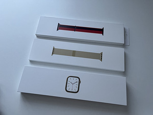 Apple Watch Series 7 41mm Stainless Steel Gold Cellular +GPS (6 foto / 6)