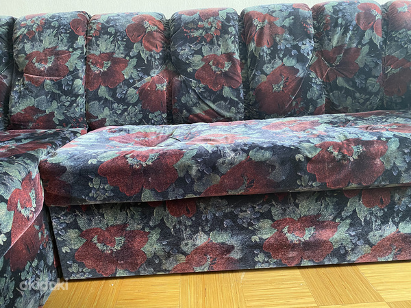 Угловой диван-кровать и 2 кресла (фото #3)