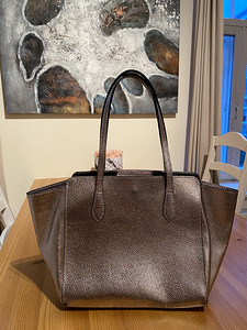Leather handbag made in Italy (2 foto / 5)