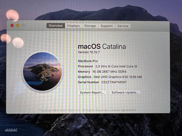 MacBook PRO 16 дюймов i9, 16gb, 1 ТБ, 2019 г. (фото #4)