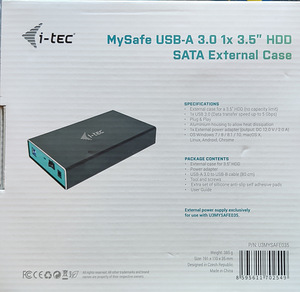 MySafe USB-A 3.5" kettaboks. (2 foto / 2)