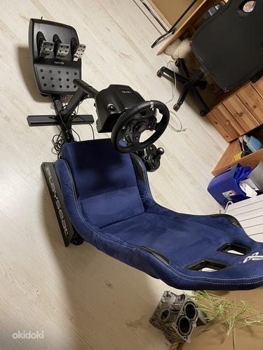 Раллийное кресло playseat и комплект рулевого колеса (logite (фото #3)
