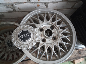 Veljed 14 Audi orig. 14tolli kärgveljed (2 foto / 3)