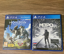 Игры для PS4: Horizon zero down, Metro exodus