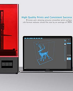 ELEGOO Saturn MSLA 4K 8.9" Monochrome LCD Resin 3D Printer (1 foto / 7)