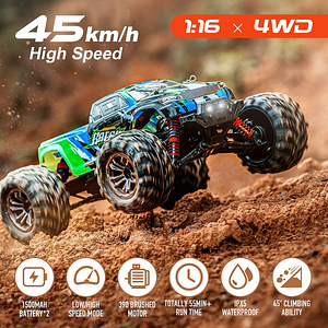 Rc puldiauto 45km/ scale 1:16 Yoncher Remote control car (2 foto / 6)