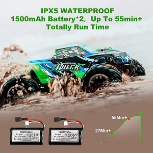 Rc puldiauto 45km/ scale 1:16 Yoncher Remote control car (3 foto / 6)