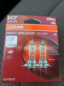 H7 OSRAM NIGHT BREAKER SILVER (2 foto / 5)