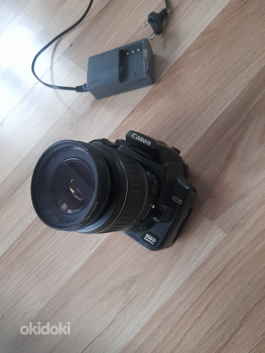 Зеркальная фотокамера Canon 350, б/у. (фото #3)